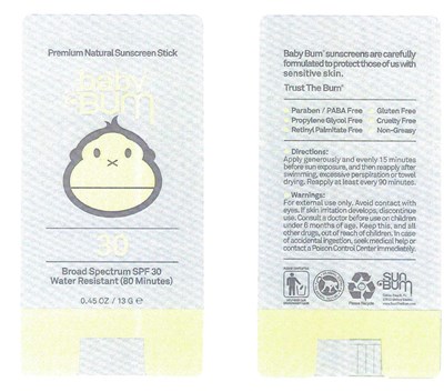 Tube Baby Bum Stick SPF30.jpg Stick - Tube Baby Bum Stick SPF30